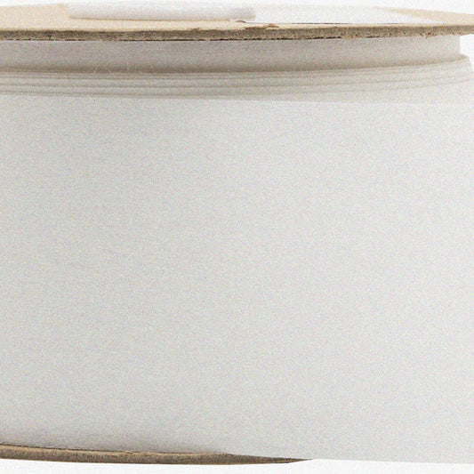 White Non-Woven Drapery Header Tape 3-inch x 50 yards