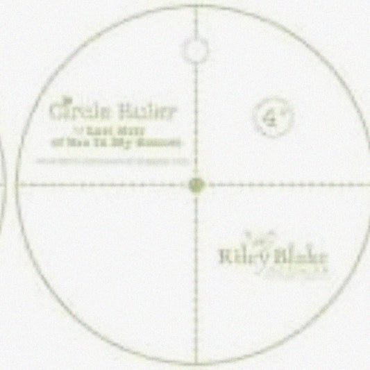 CrystalClear Circular Ruler Set 8", 10", 12"