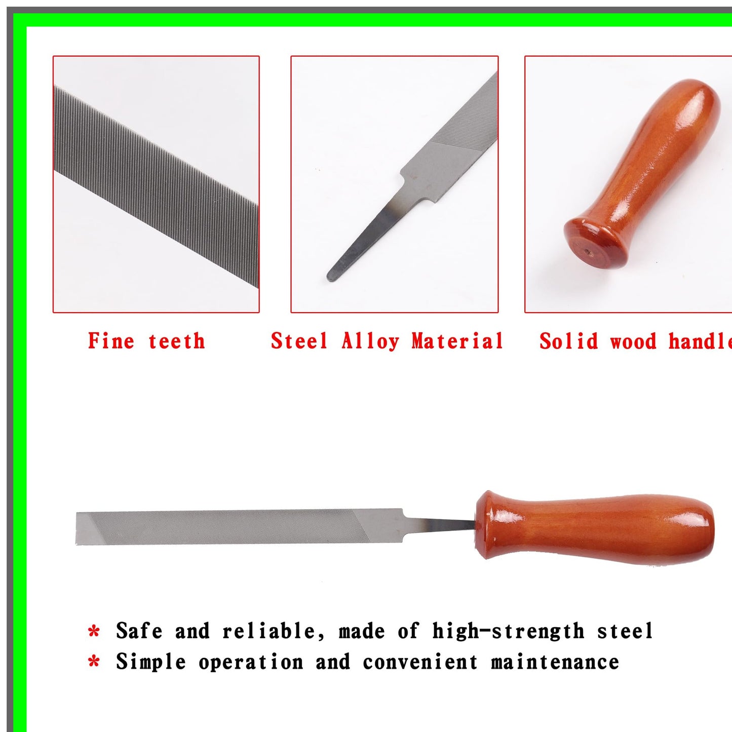 Chainsaw Sharpener Kit with Files and Travel Pouch for Precision Cutting