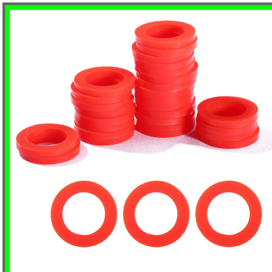 30 PCS Silicone Garden Hose Washers for Better Sealing and Fit