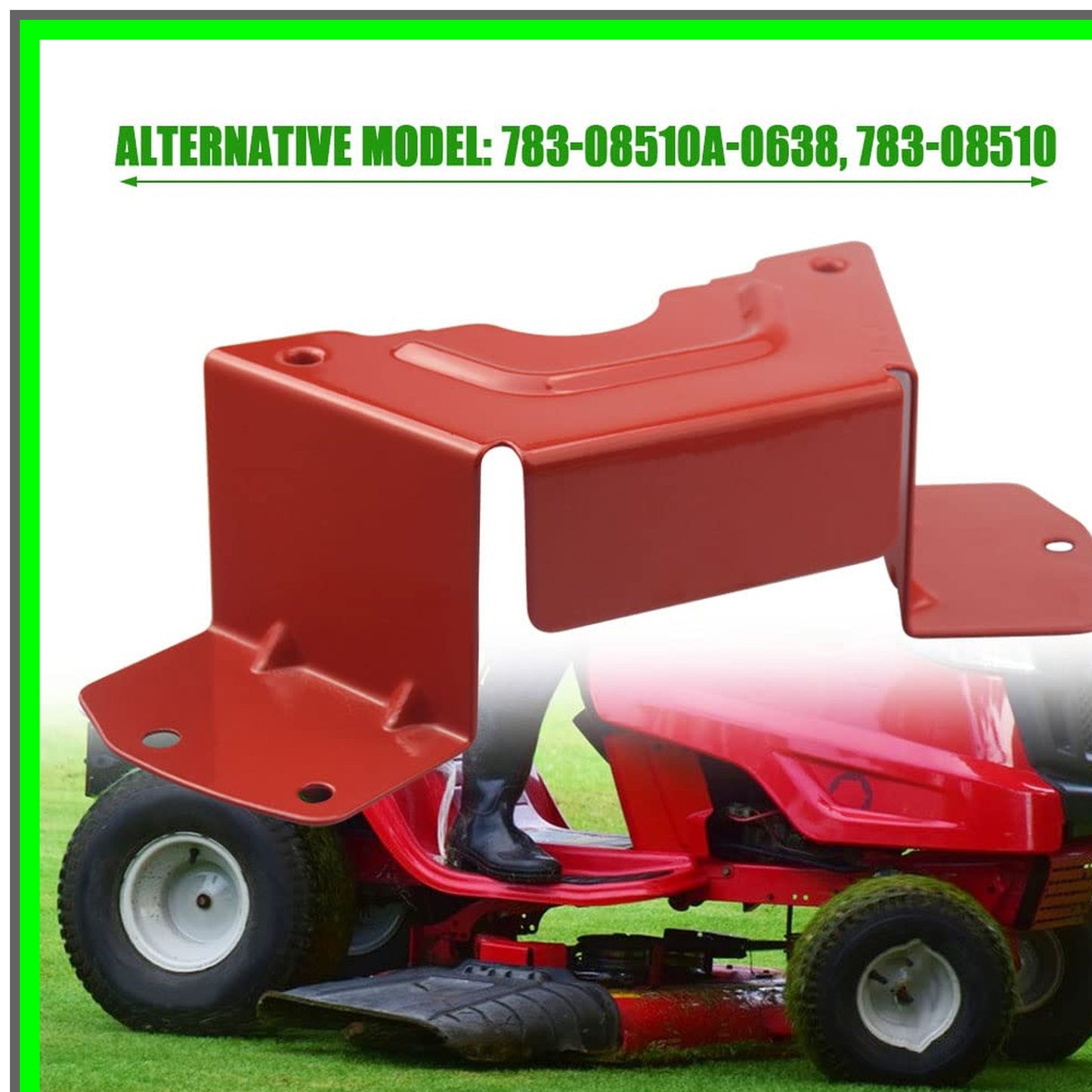 Deck Belt Cover Replacement for Troy-Bilt Lawn Mowers - Red 1 Piece