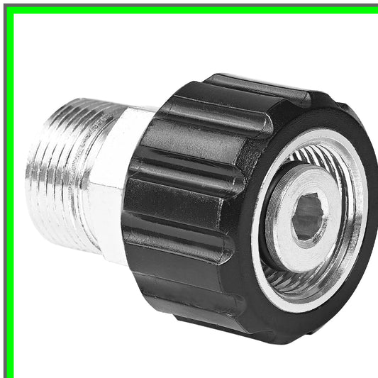 Metric M22 Pressure Washer Adapter for Seamless Hose Connections