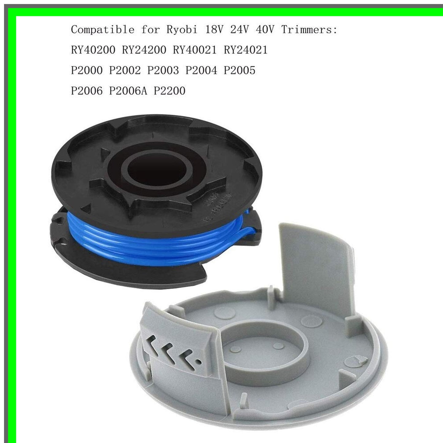 Ryobi One+ Autofeed String Replacement 12 Pack for 24V, 18V, 40V Trimmers