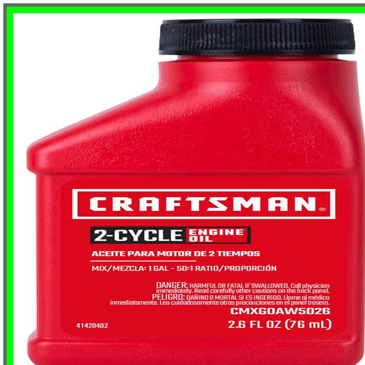 Universal 2-Cycle Engine Oil 2.6 Ounce Pack for Optimal Performance
