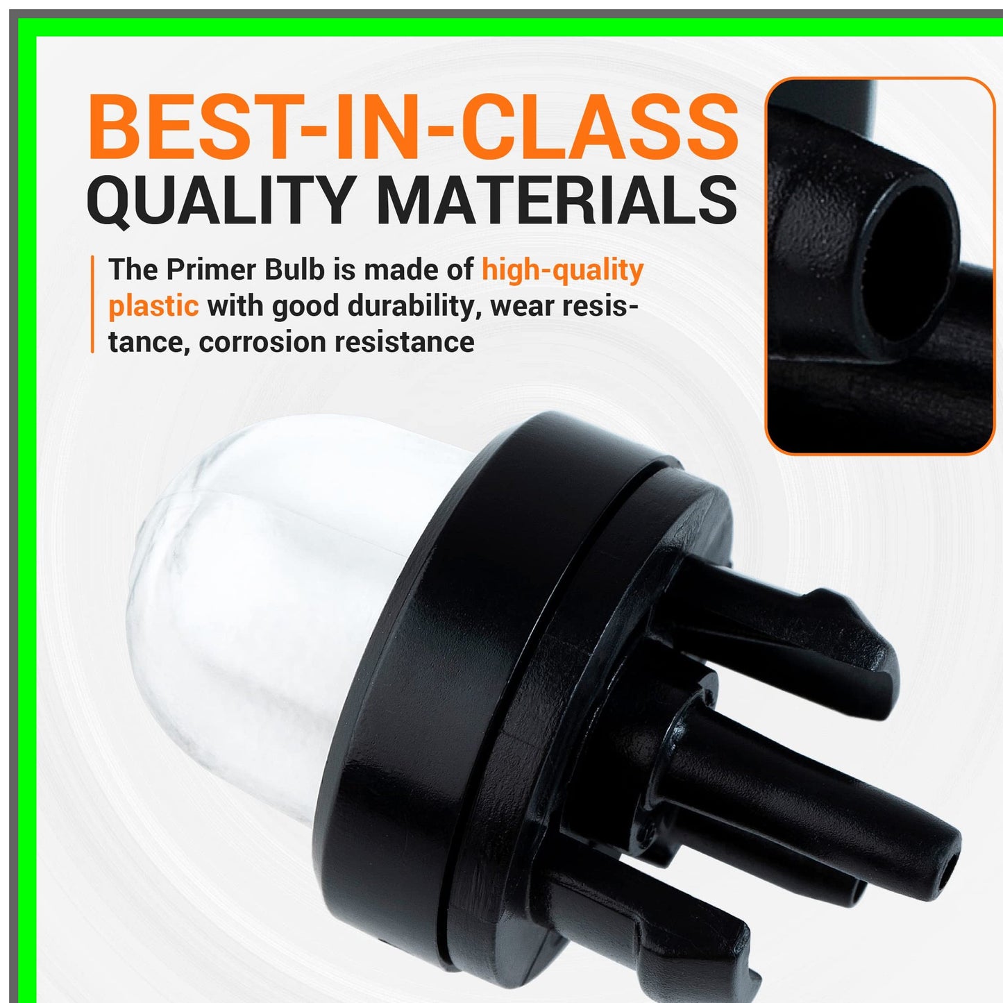 6-Pack 2-Cycle Primer Bulbs for Poulan Ryobi Homelite Small Engines