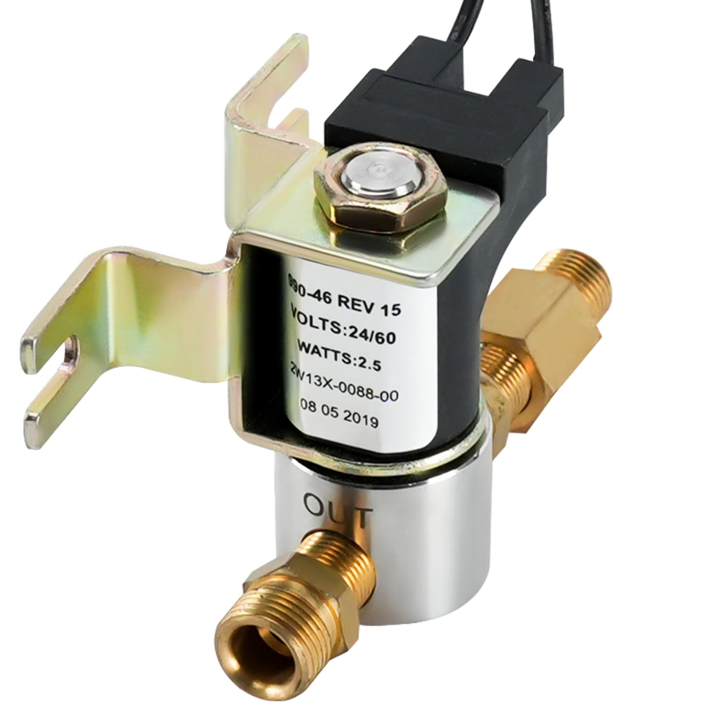 Universal 24 Volt Humidifier Water Valve for GeneralAire Solenoid Replacement
