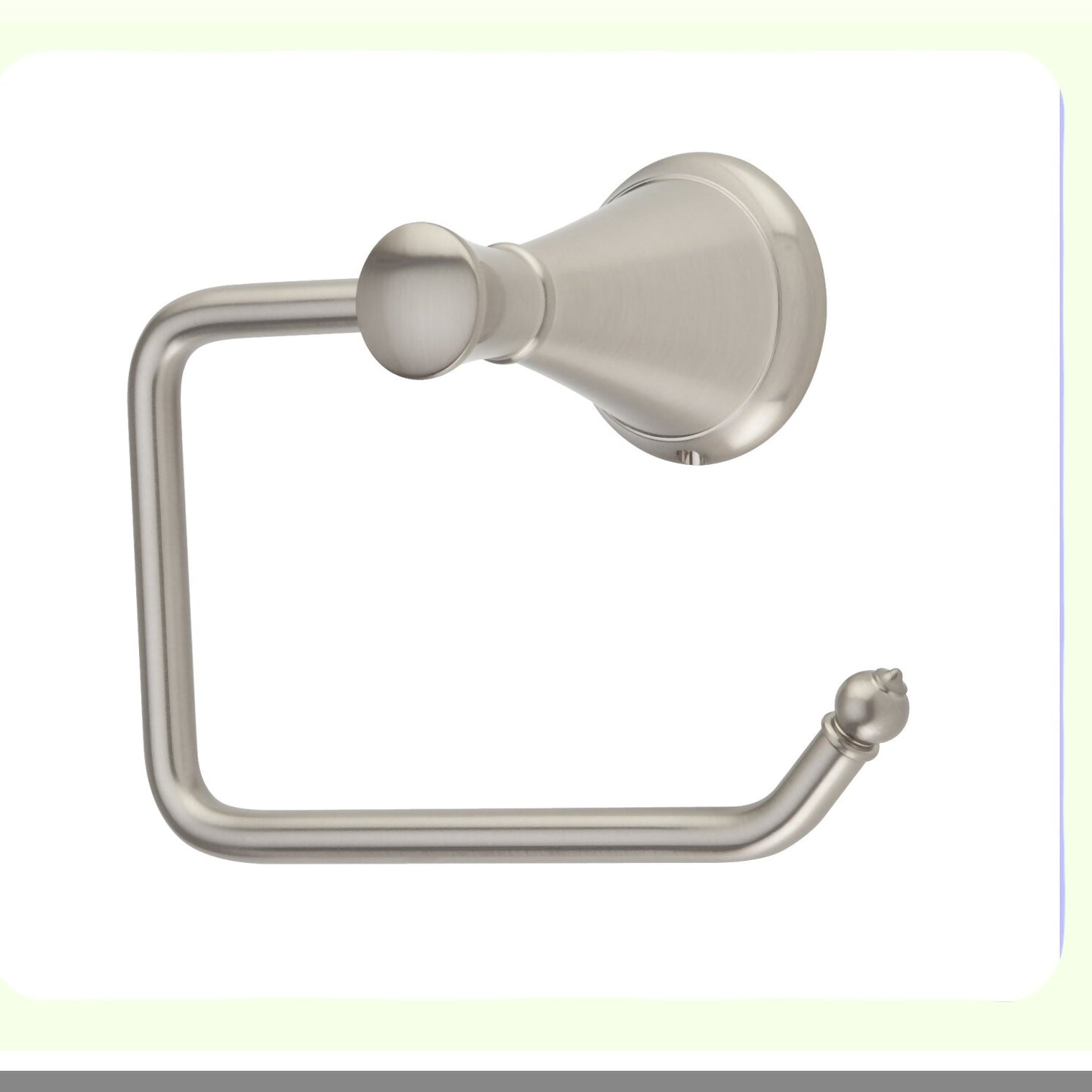 Saxton Tet Tissue Holder Brushed Nickel