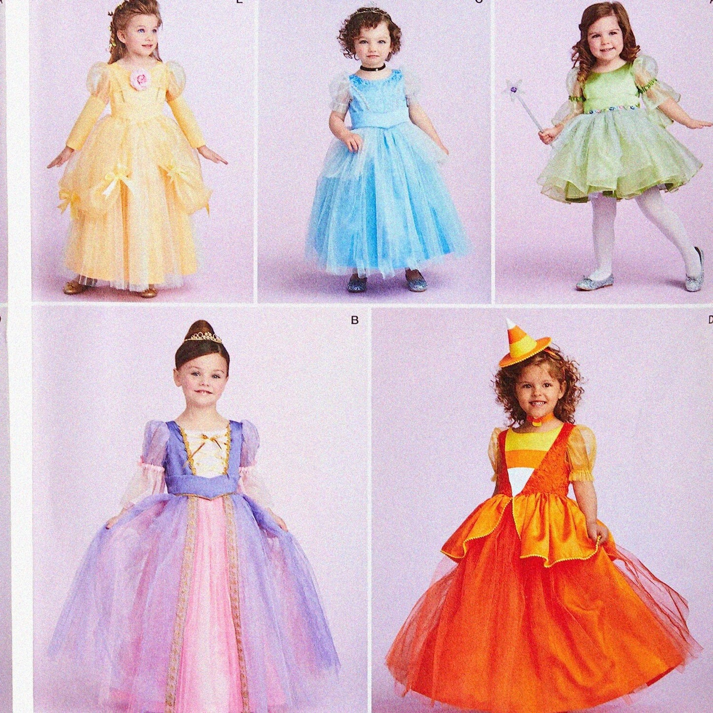 Simplicity 1303 Girl's Princess Dress Sewing Pattern