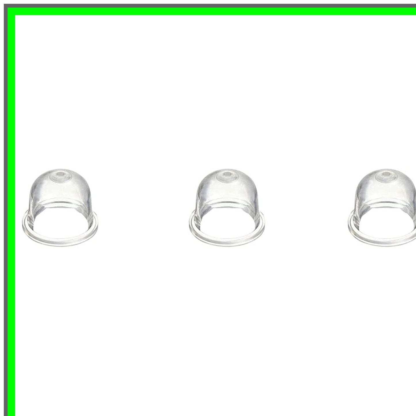 3pc Chainsaw Primer Bulb Set for Homelite Ryobi Poulan McCulloch Carburetors