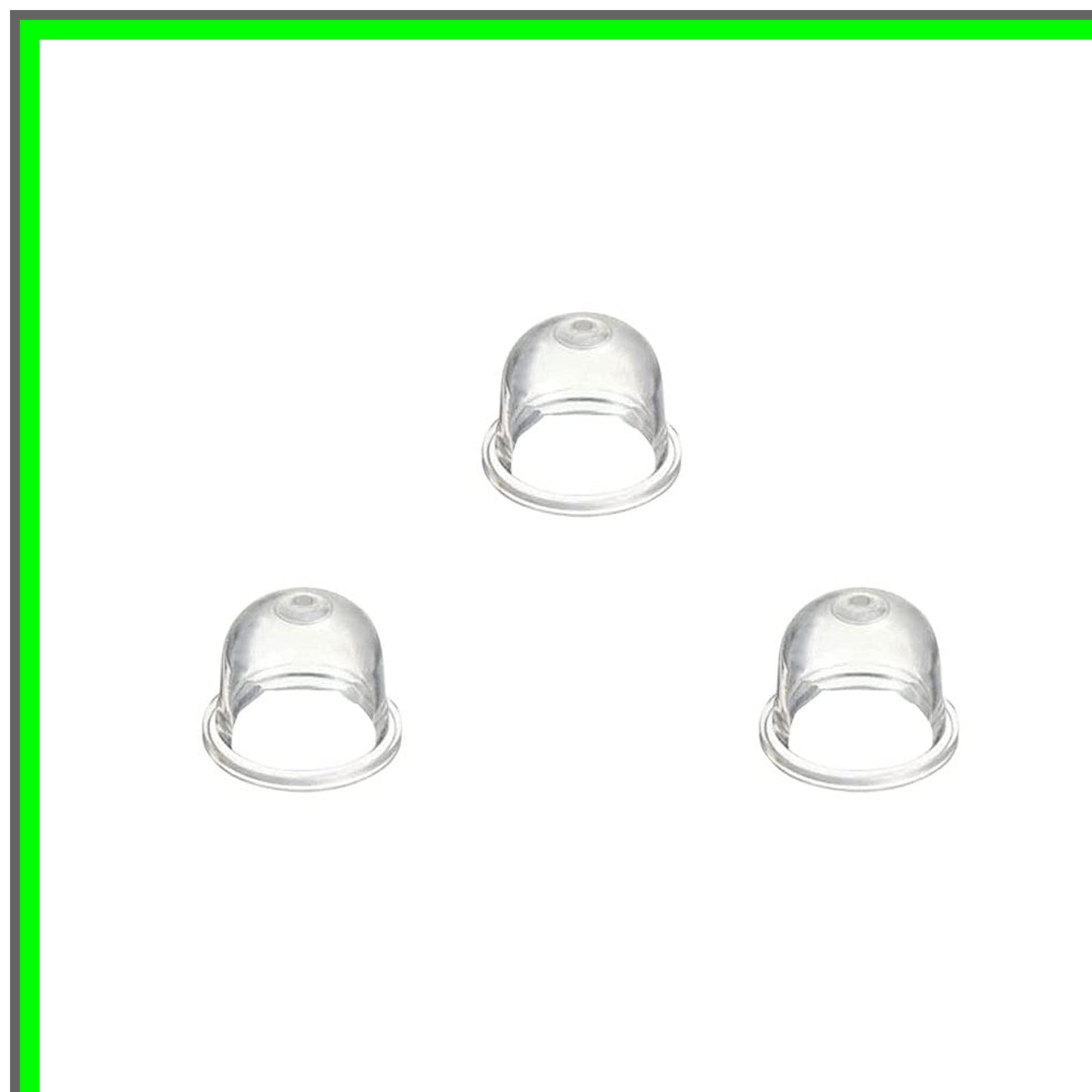 3pc Chainsaw Primer Bulb Set for Homelite Ryobi Poulan McCulloch Carburetors