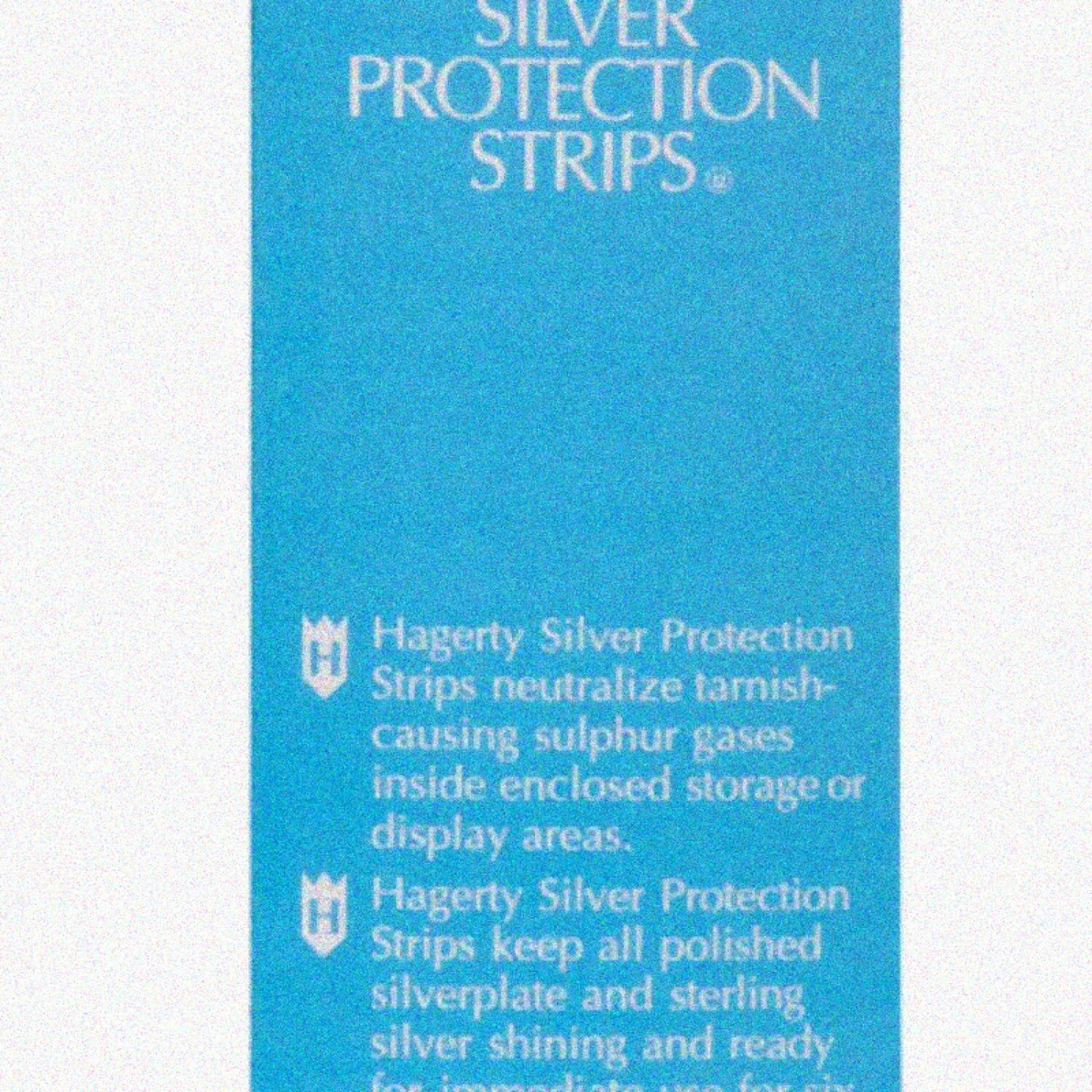 70000 Silver Protector Strips, 2x7 Inches, Pack of 1