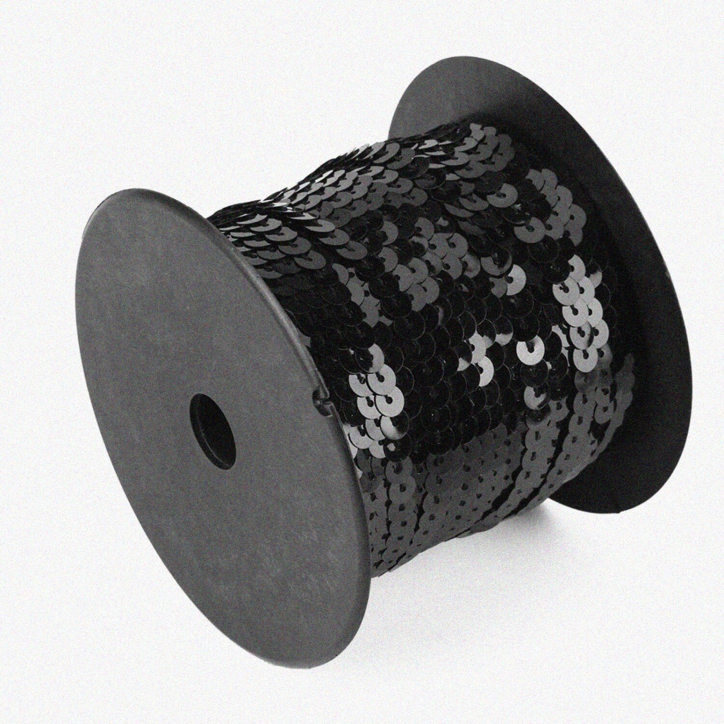 Sequin String Flat DIY 100 Yards Black 6mm