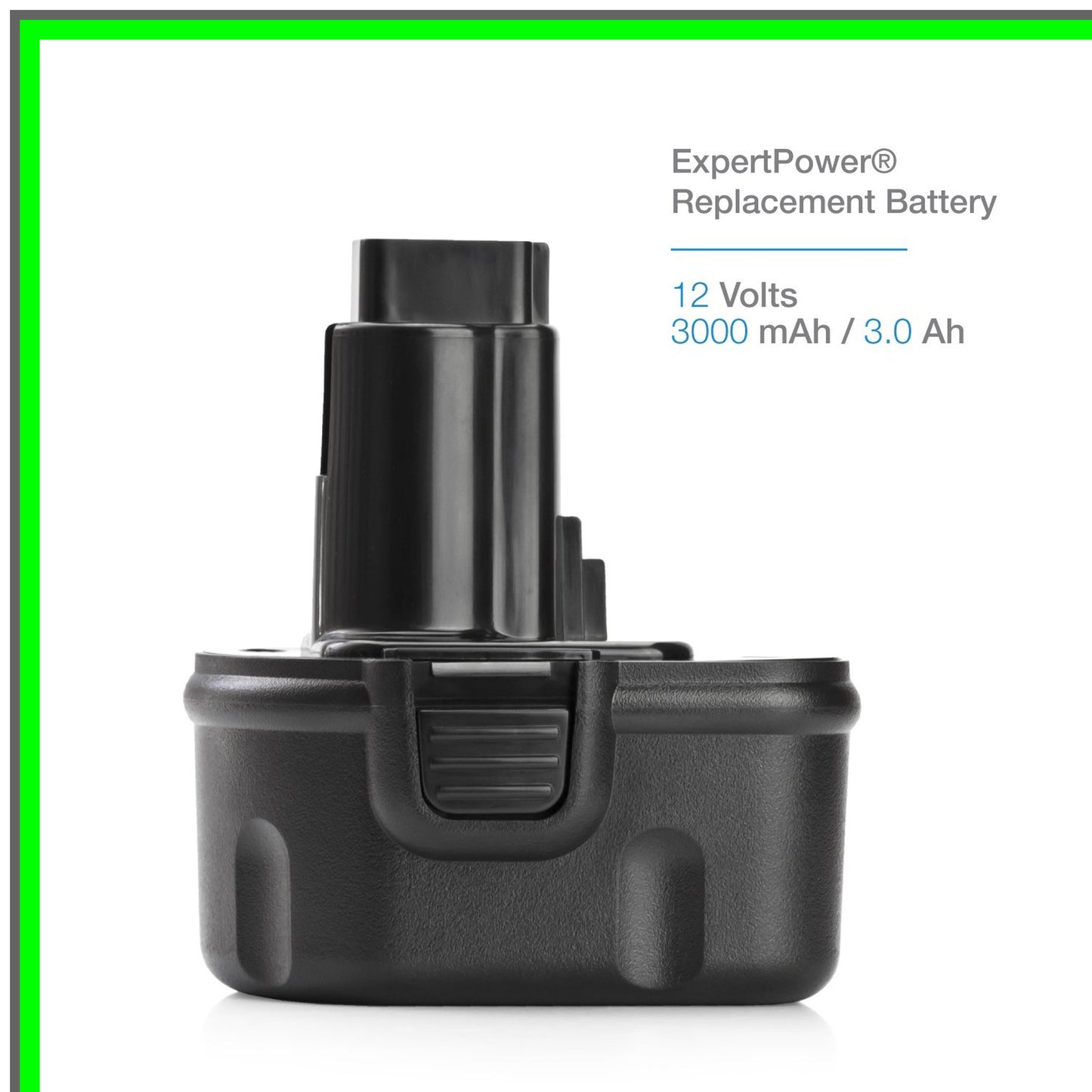 High-Capacity 12V 3000mAh NiMH Replacement Battery for Power Tools