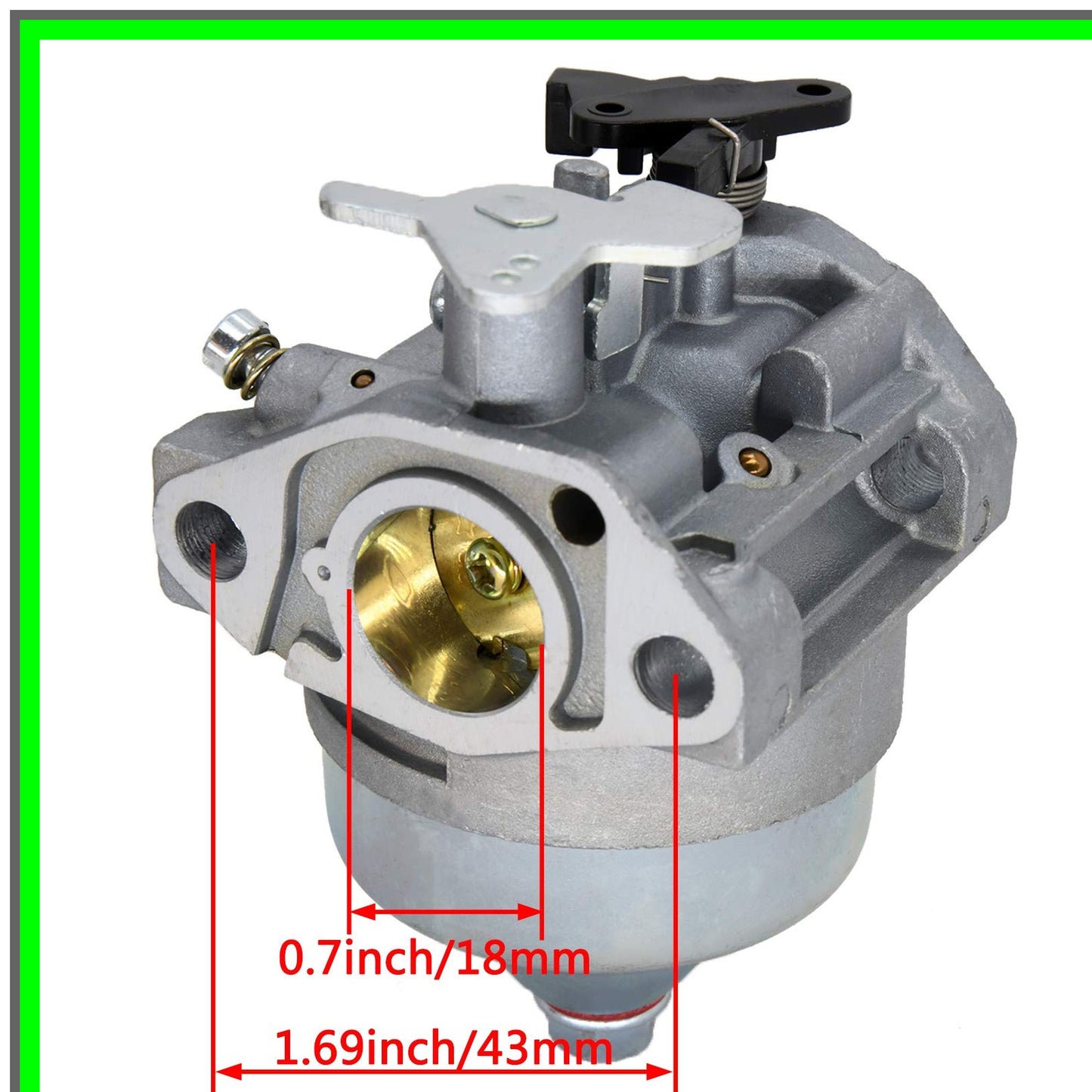 GCV190 Carburetor and Air Filter Spark Plug Kit for Lawn Mowers