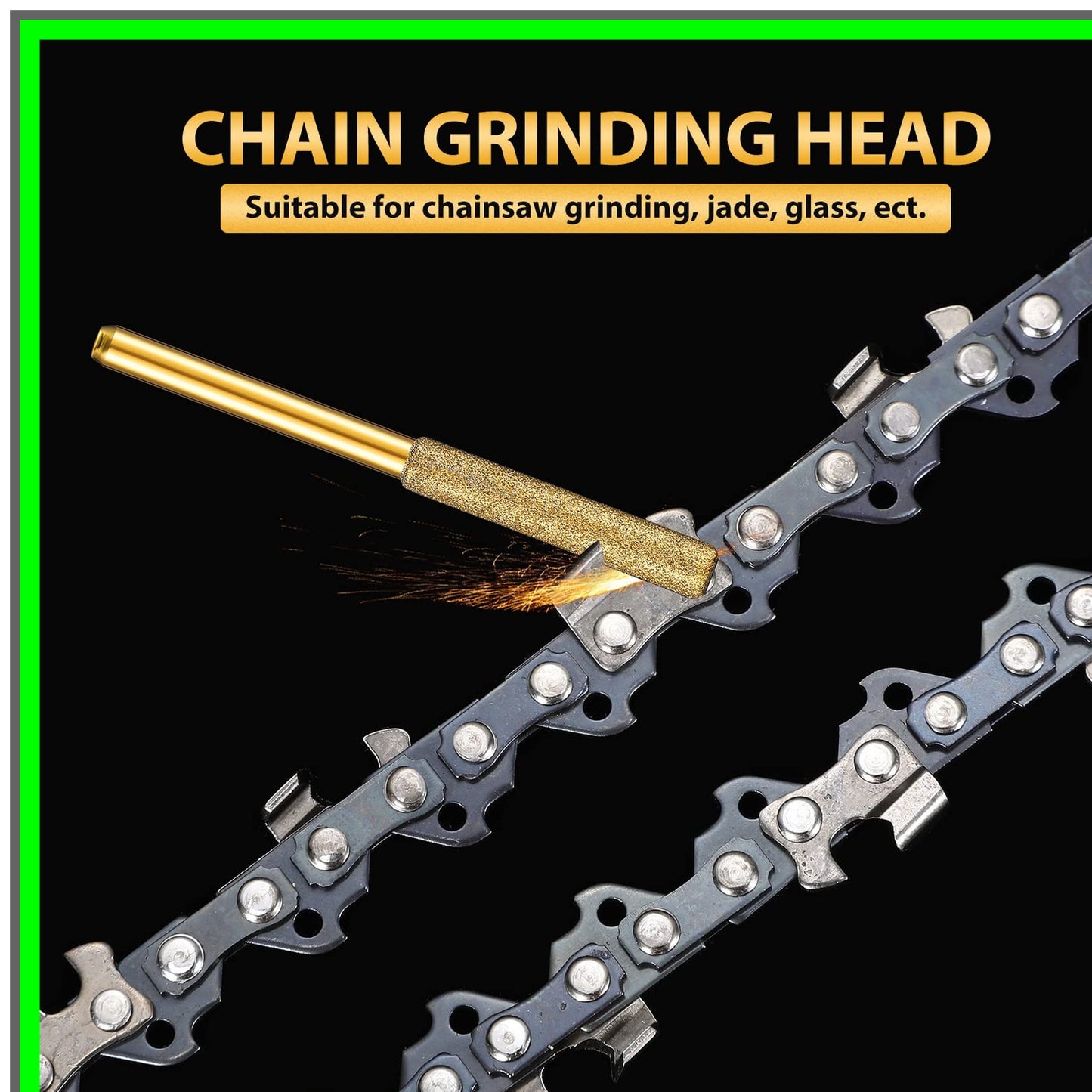 Diamond Chainsaw Sharpening Stones Set for Precision Grinding and Maintenance