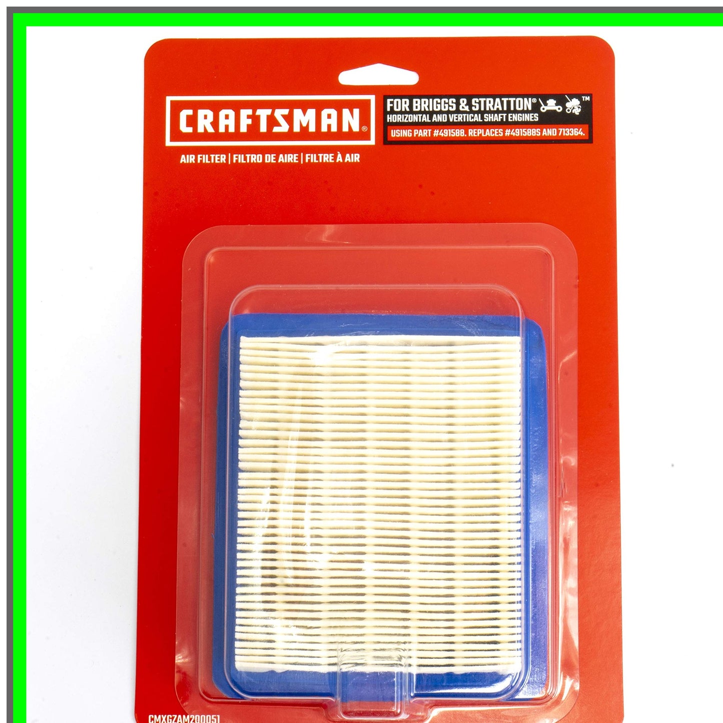 Air Legacy Walk Filter 491588s for Enhanced Breathability and Comfort