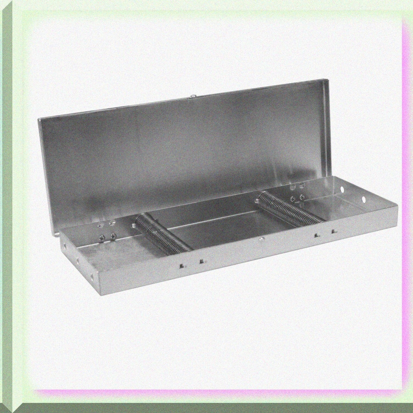 Aluminum Box for Pinstriping Brushes 3.5x10x0.75