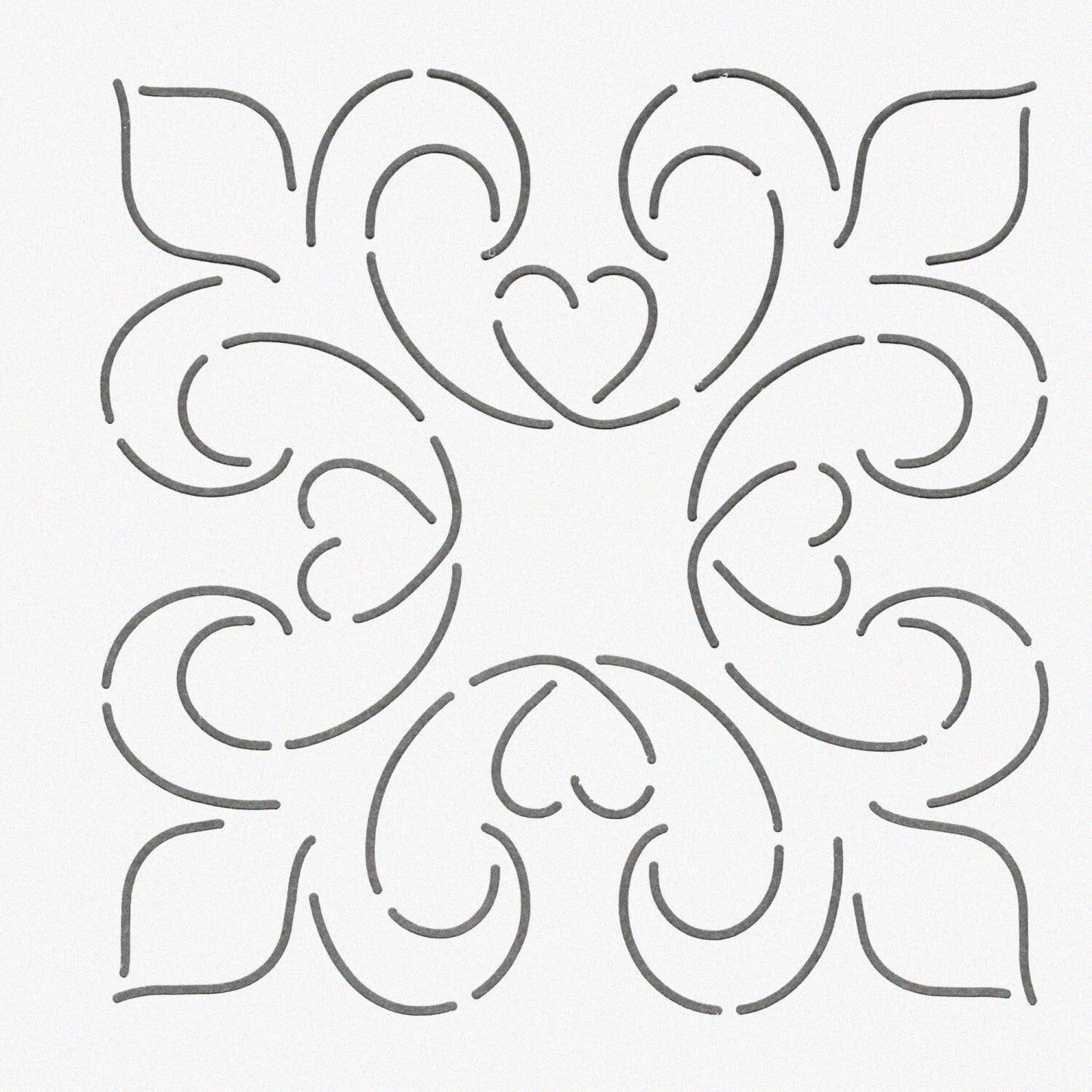 Elegance Block Quilt Template 6"