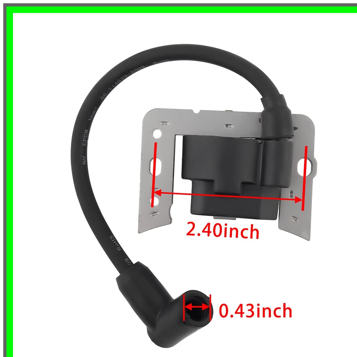 Tecumseh Ignition Coil Module for 6.75HP 6.5HP Lawnmowers and Snowblowers