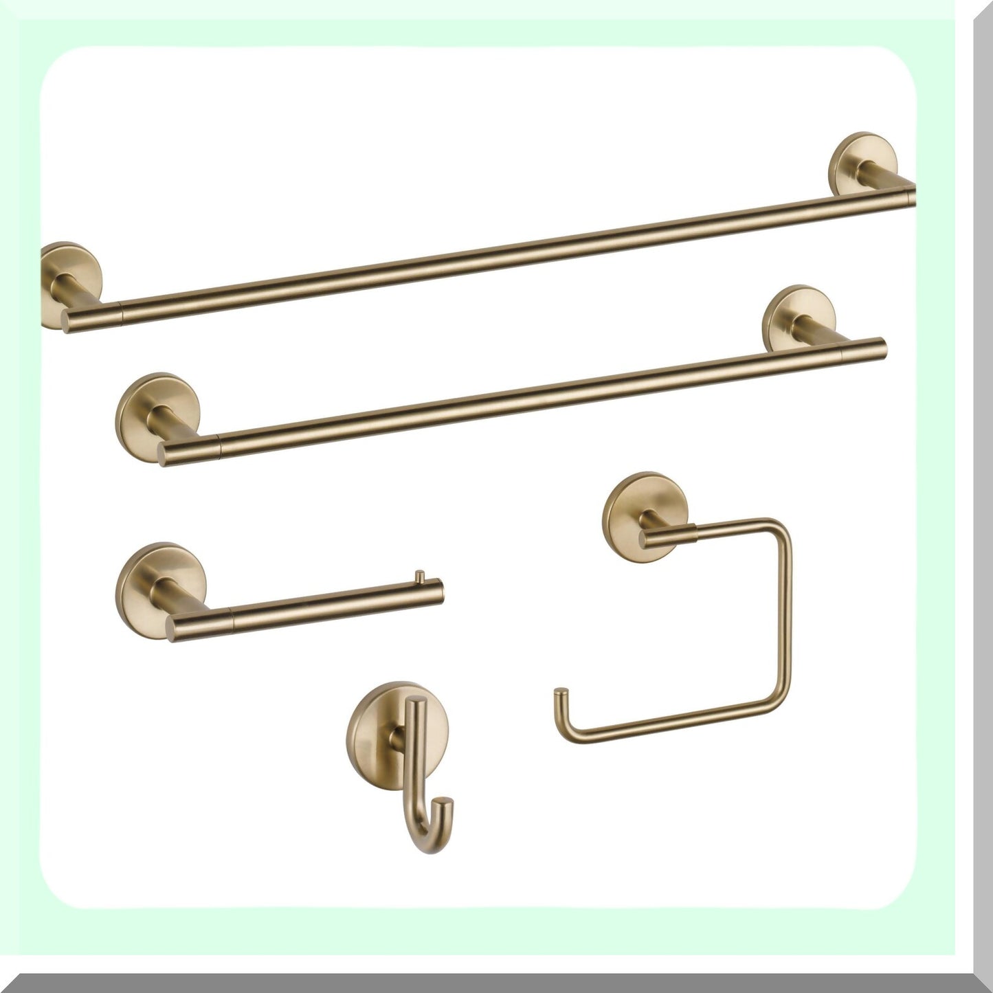 Towel Hook 2-1/4 Inches Champagne Bronze