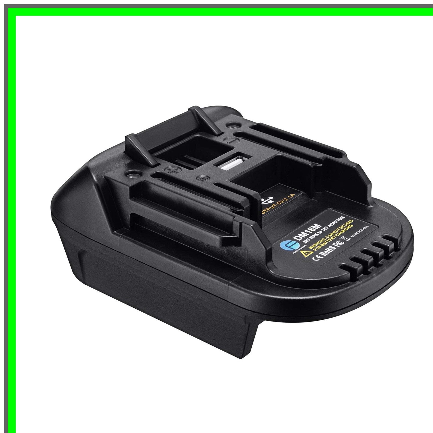 Makita 18V Battery Adapter for Milwauk 18V 20V Lithium-ion Tools