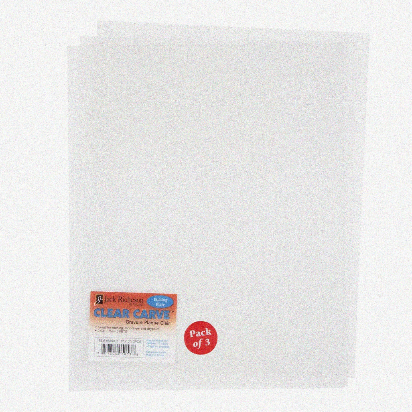 Crystal Carve Trio: 8" x 10" Etching Plates Set