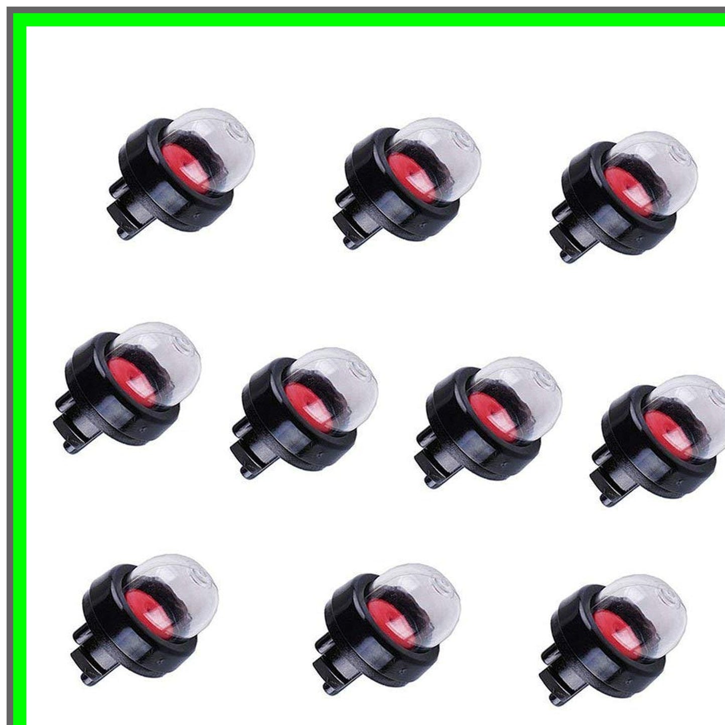 Chainsaw Primer Bulb Kit for Husqvarna Stihl Poulan 10-Pack Replacement