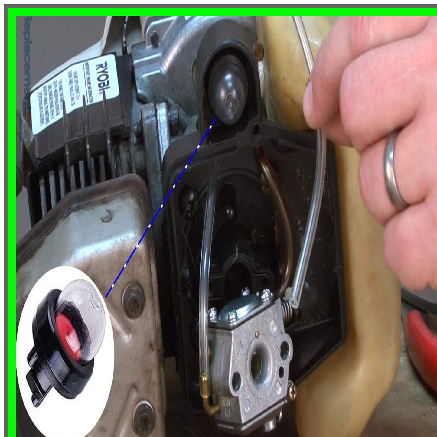 Chainsaw Primer Bulb Kit for Husqvarna Stihl Poulan 10-Pack Replacement