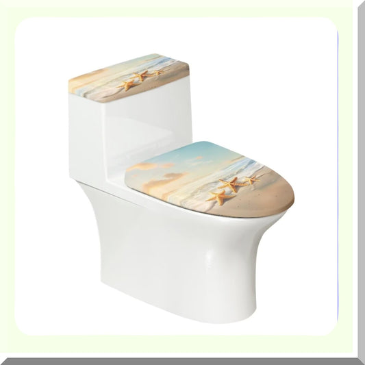 Bathroom Tet Lid Cover Set 13" and 15"