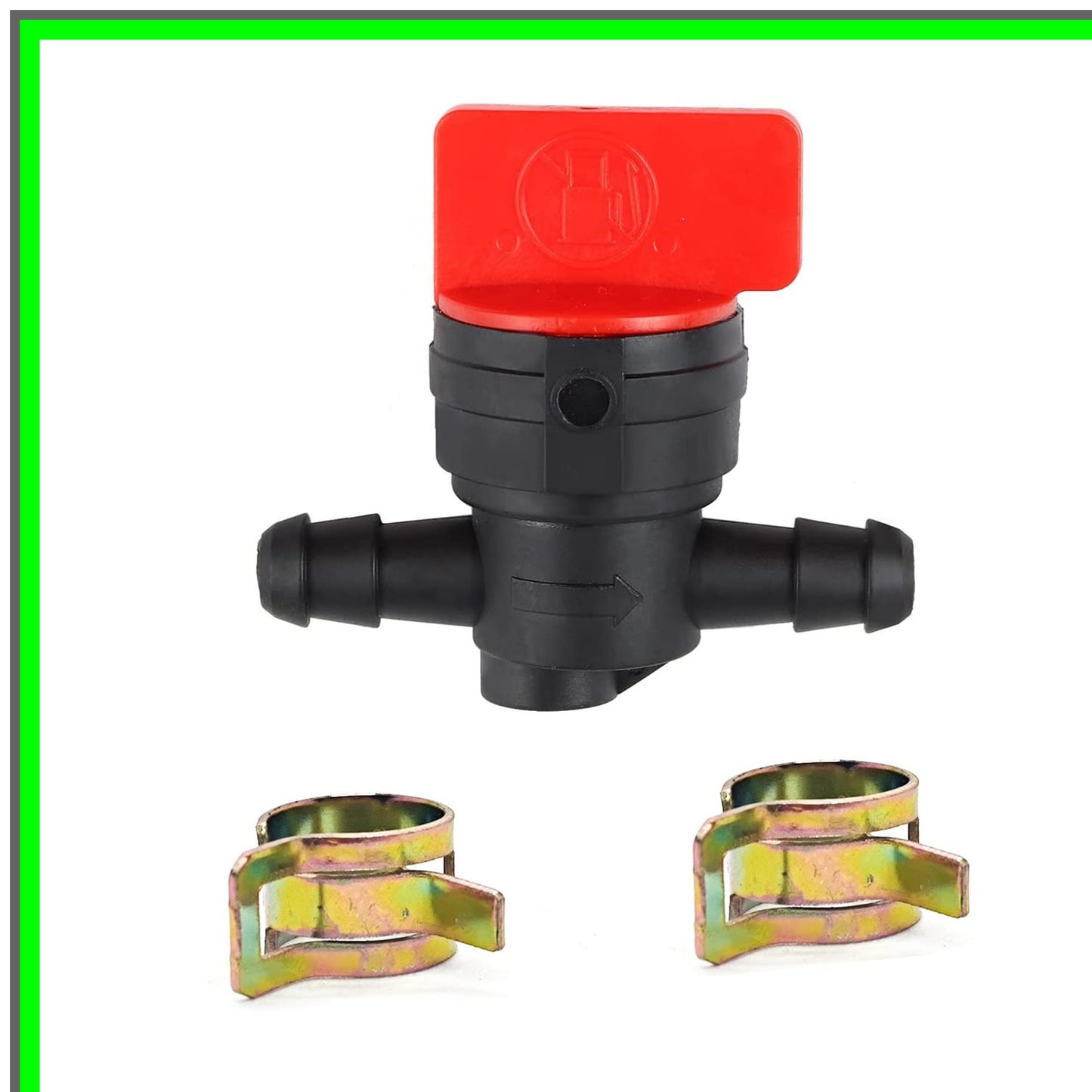 Briggs Stratton 1/4" Fuel Shut-Off Valve for Lawn Mower Efficiency