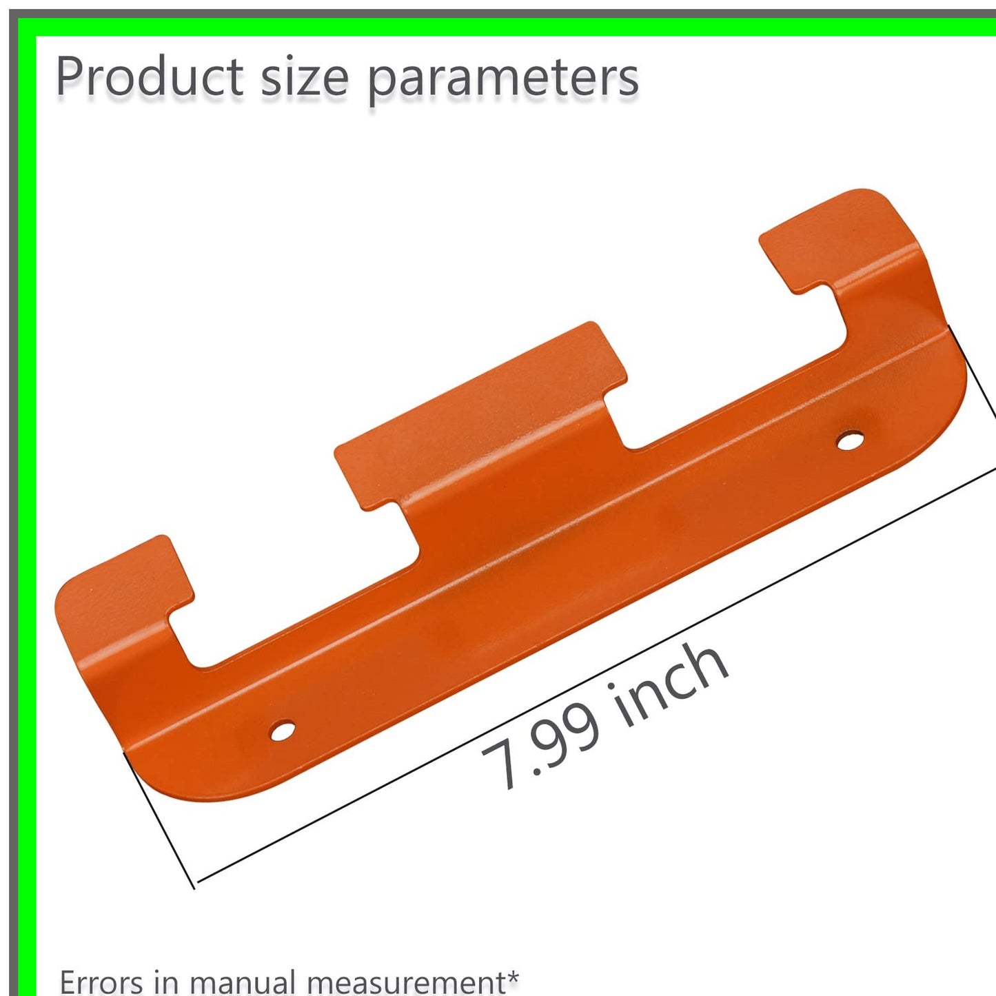 Wall Mount Battery Storage Holder for Black Decker 20V - 2 Pack
