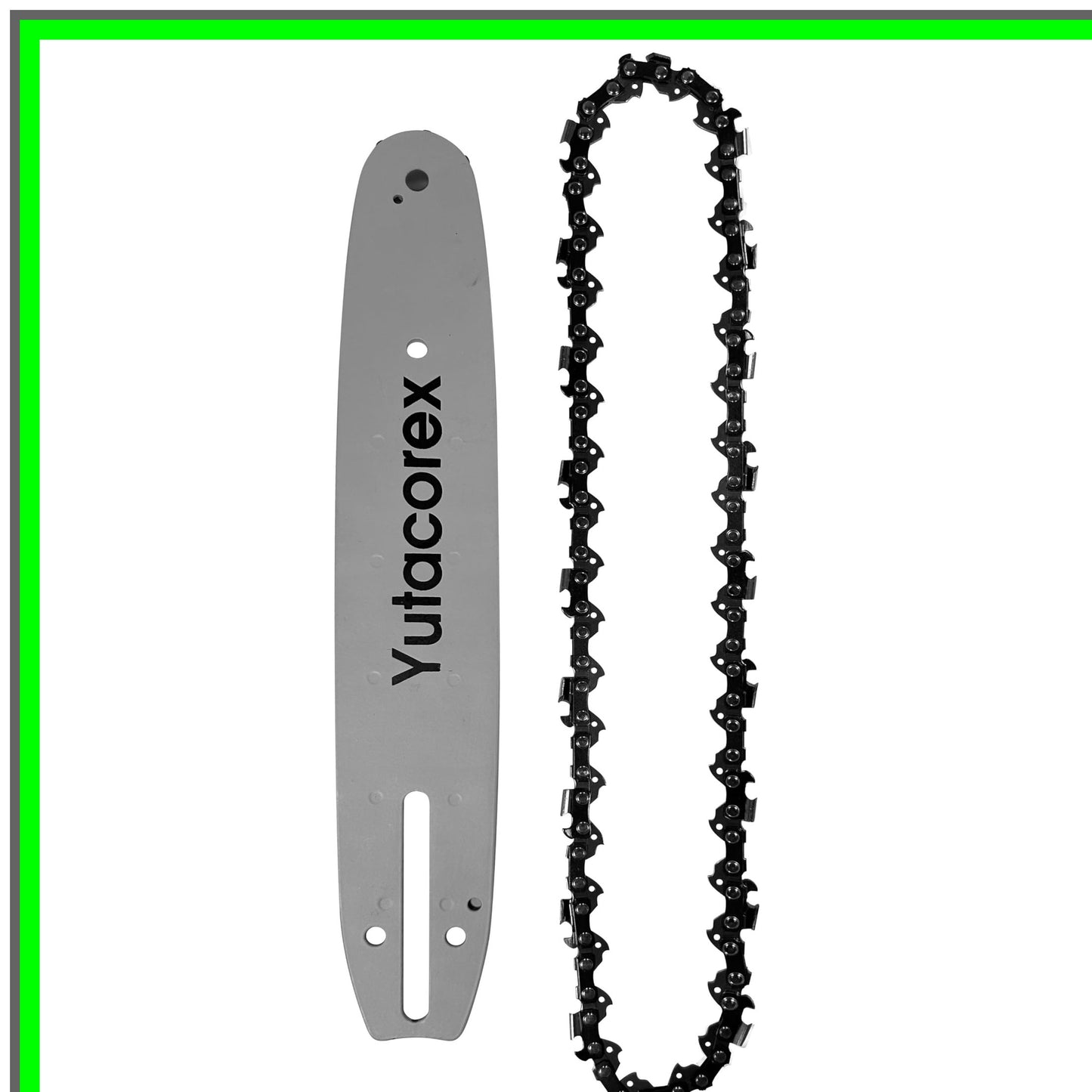 10-Inch Chainsaw Guide Bar and Chain Replacement for WORX RYOBI EGO Makita SKIL