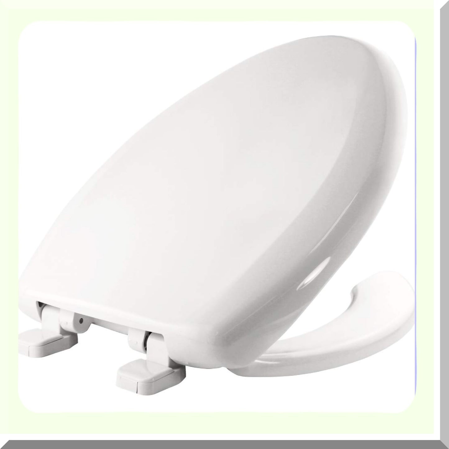 1250TTA 000 Commercial Heavy Duty Open Front Tet Seat White