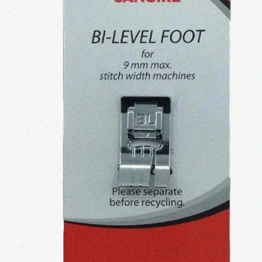Bi-Level Foot Compatible with 9mm Sewing Machines