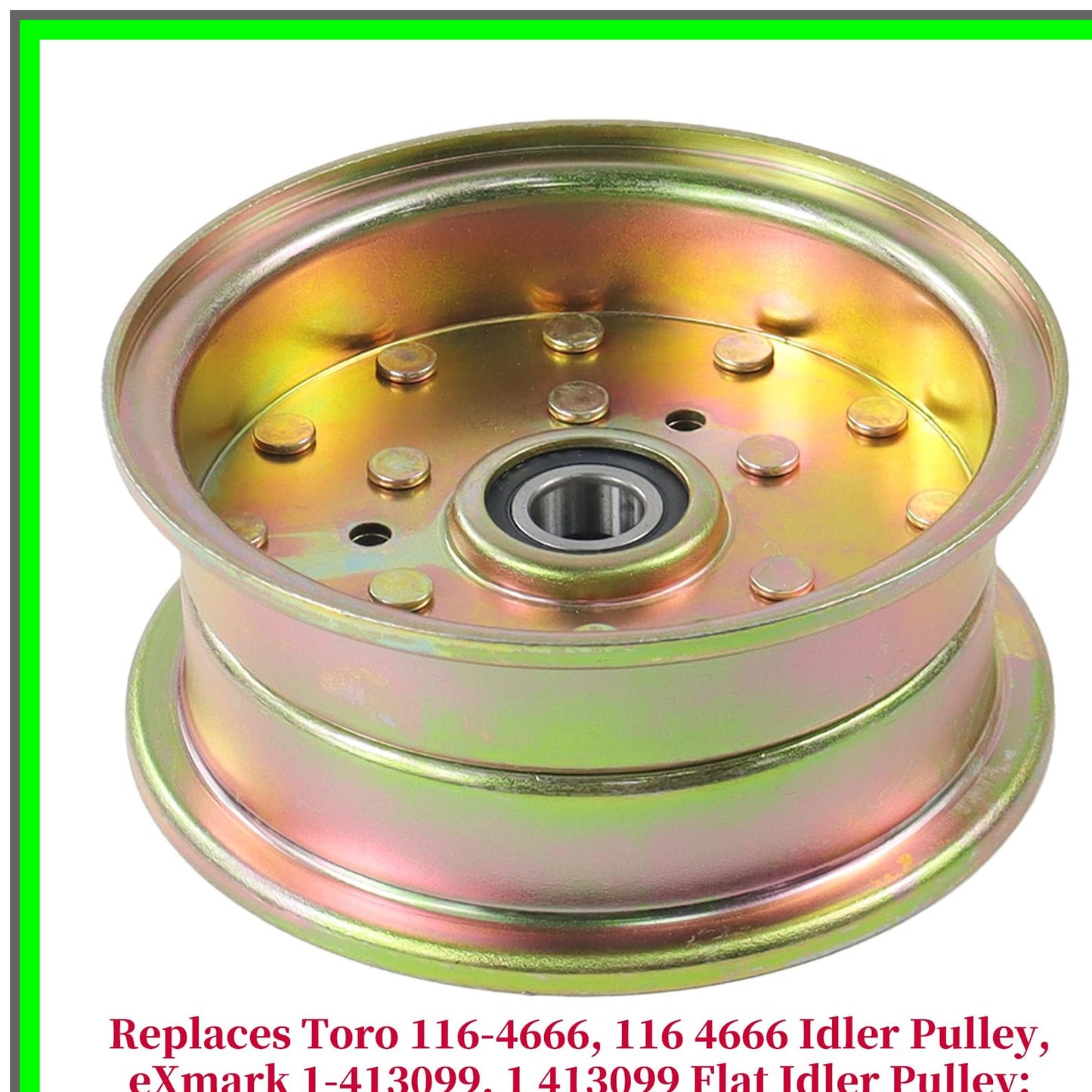 Idler Pulley Replacement for Toro Z Master Mowers and eXmark Models