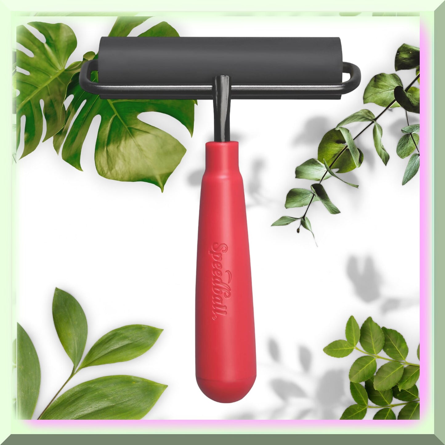 Heavy Duty Rubber Brayer 4 Inch
