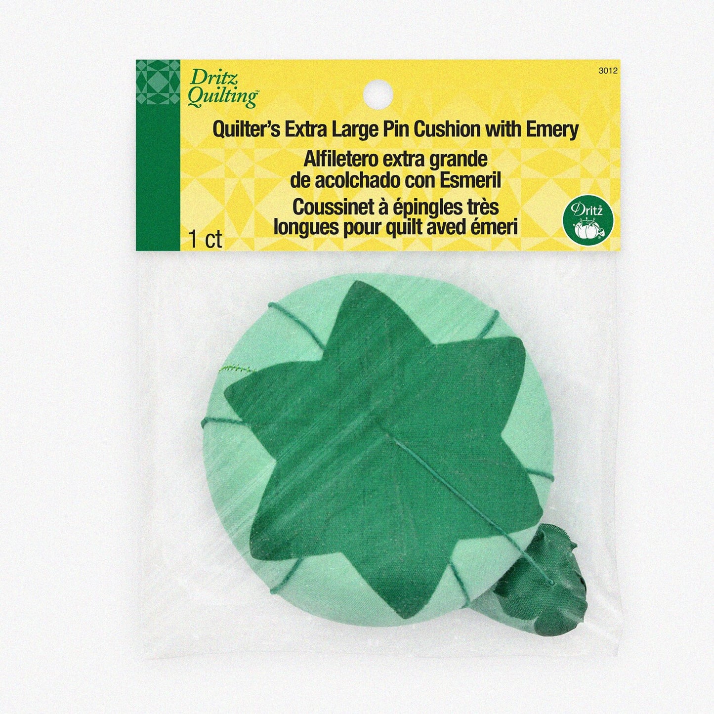 Extra-Large Tomato-Shaped Quilting Pin Cushion 4-Inch