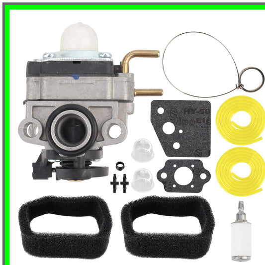 Carburetor and Air Filter Tune-Up Kit for Ryobi 25cc 2 Cycle Engines