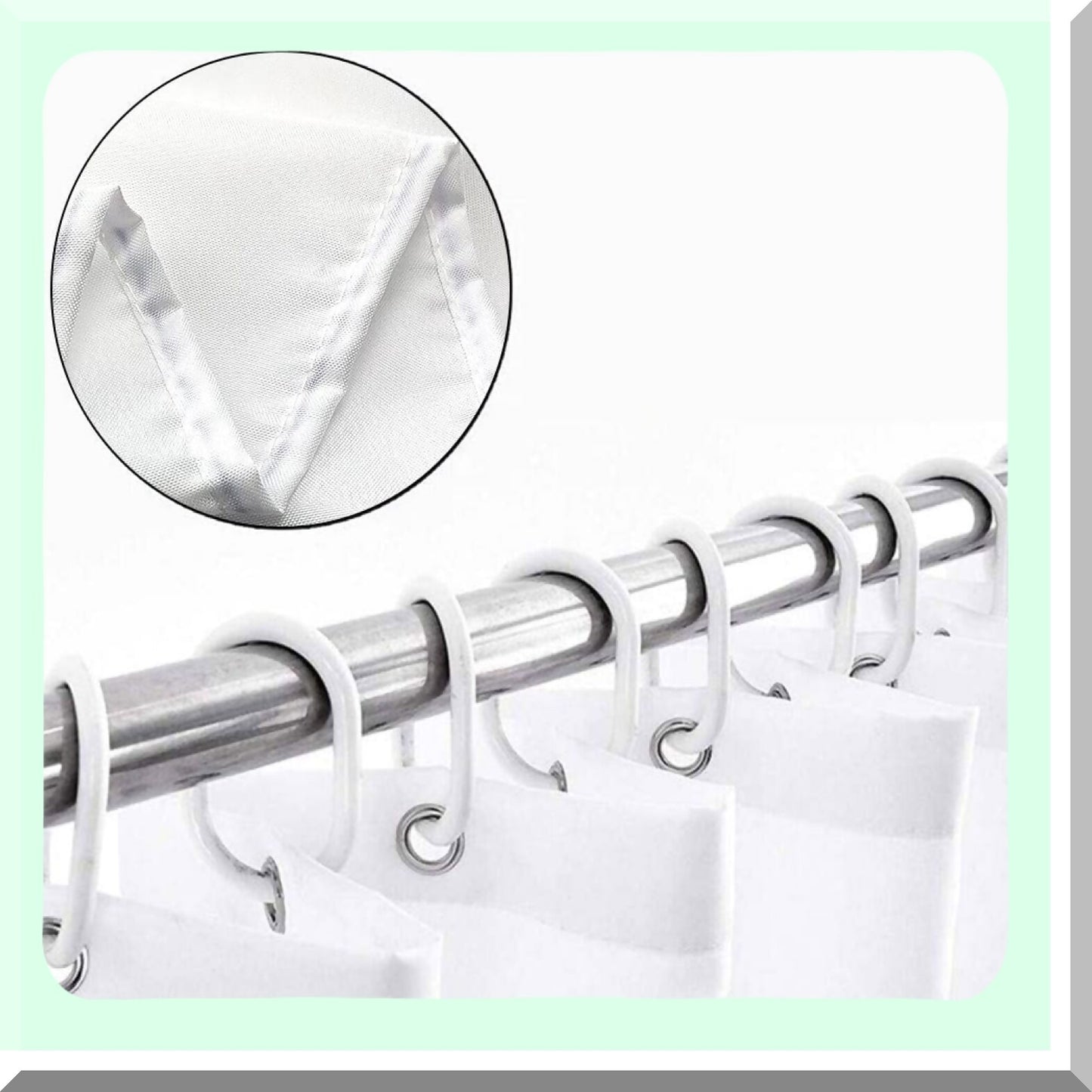 Cabin Rustic Shower Curtain 60x70 Inch