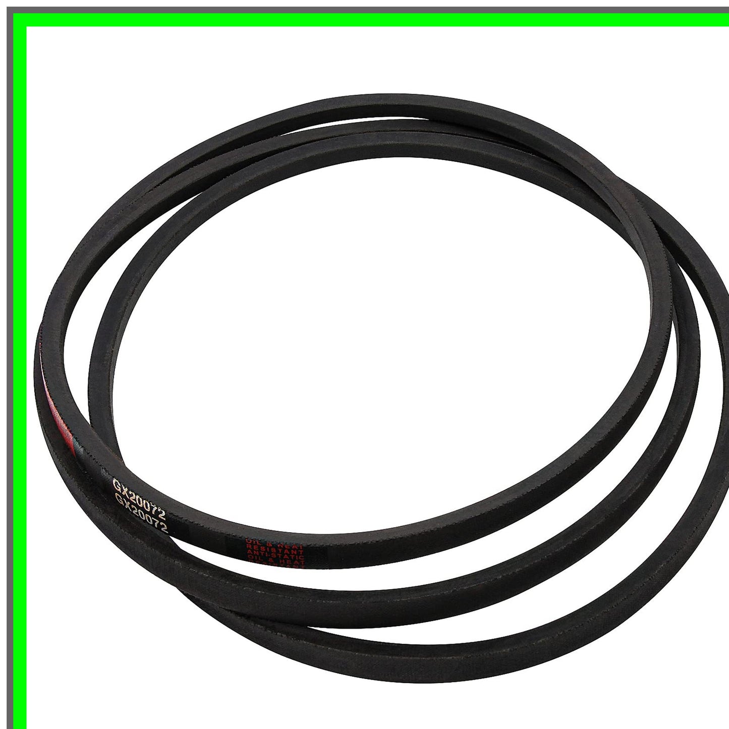 42-Inch Replacement Deck Belt for GX20072 Lawn Mowers 1/2" x 104"