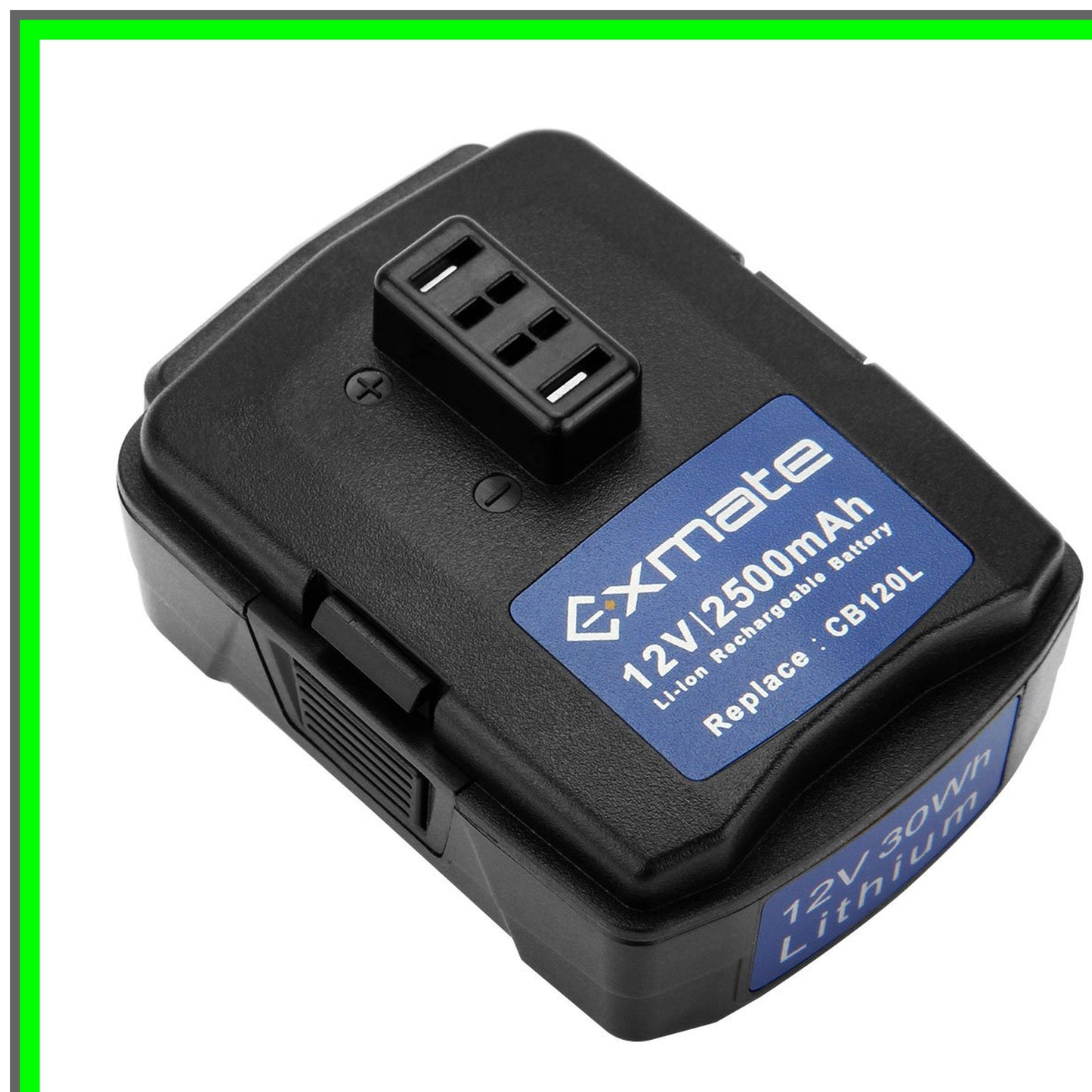 12V 2.5Ah Lithium Replacement Battery for RYOBI CB120L CB121L BPL-1220