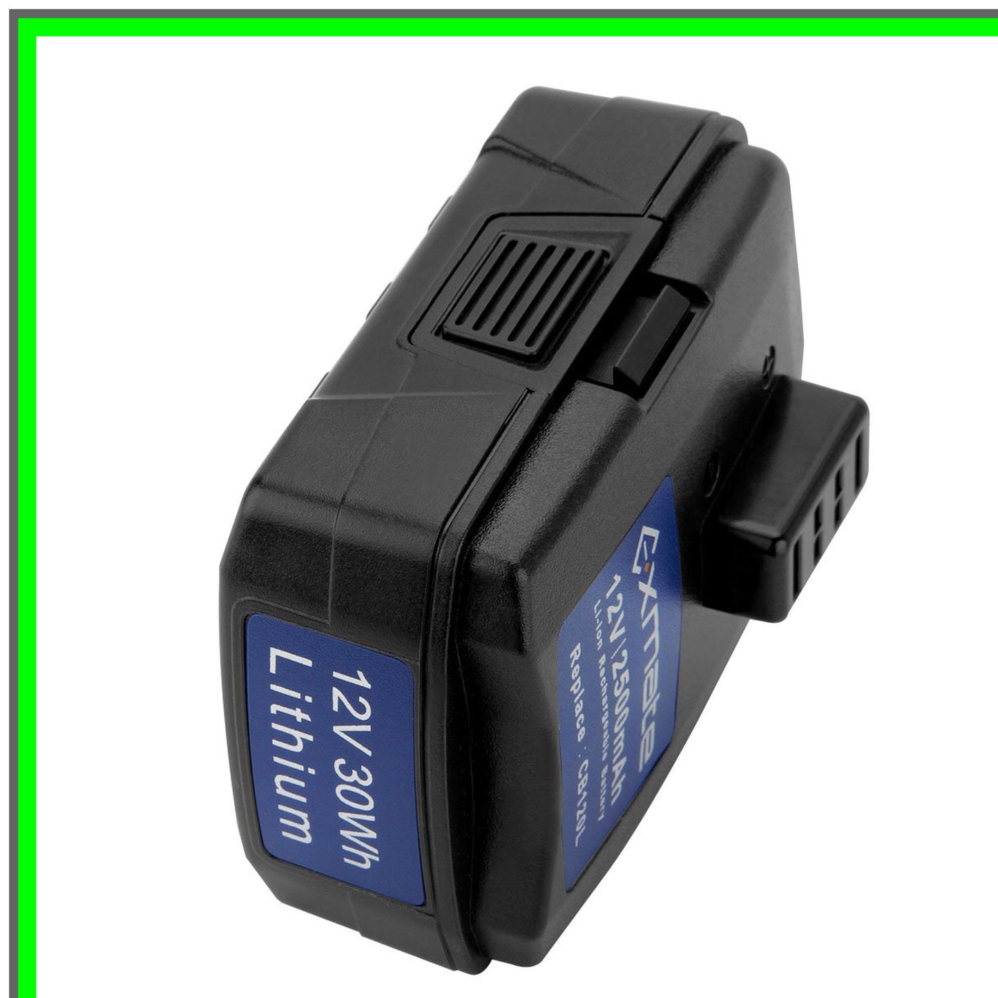 12V 2.5Ah Lithium Replacement Battery for RYOBI CB120L CB121L BPL-1220