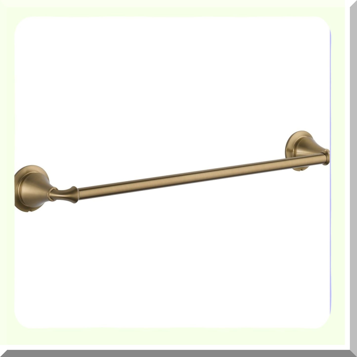 79418-CZ Linden Wall Mounted 18 in. Towel Bar in Champagne Bronze