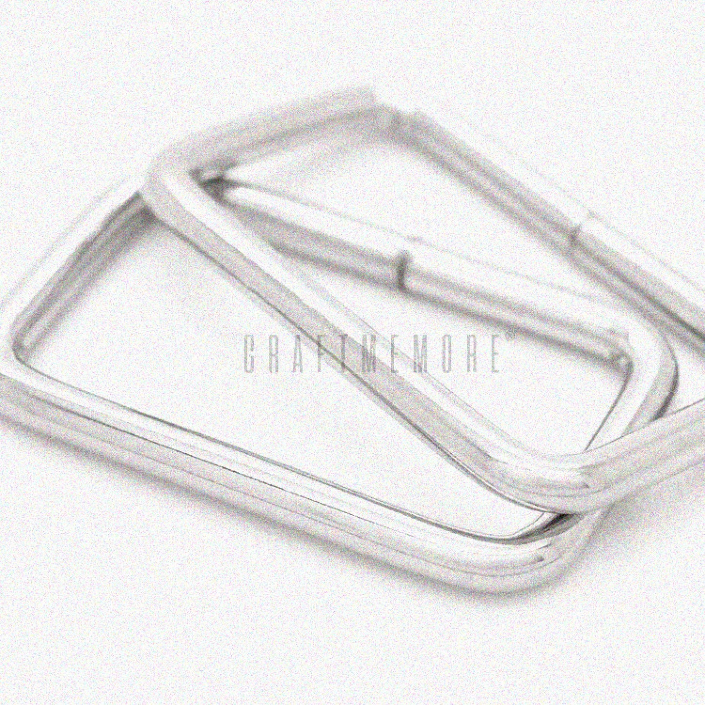 20 Silver Metal Rectangle Buckles for 1-1/4" and 1-1/2" Straps