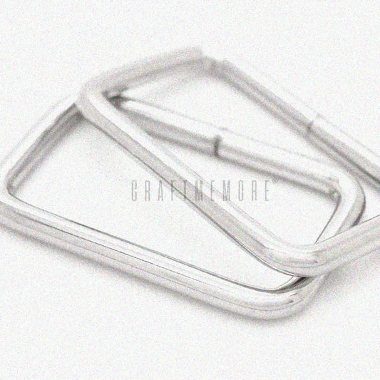 20 Silver Metal Buckles for 1-1/4" and 1-1/2" Straps