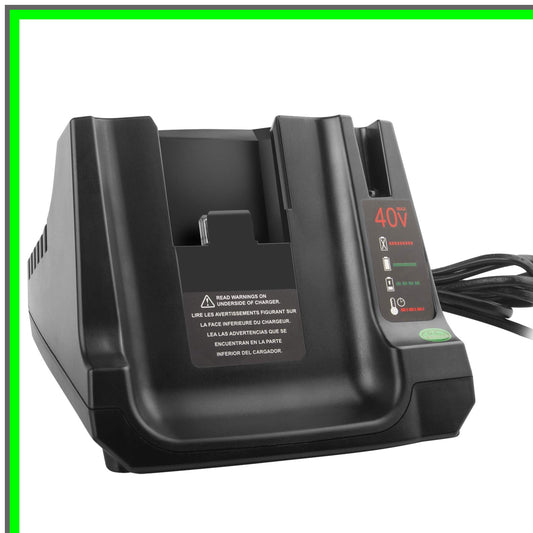 Efficient 40V Lithium Battery Charger for Black+Decker Tools