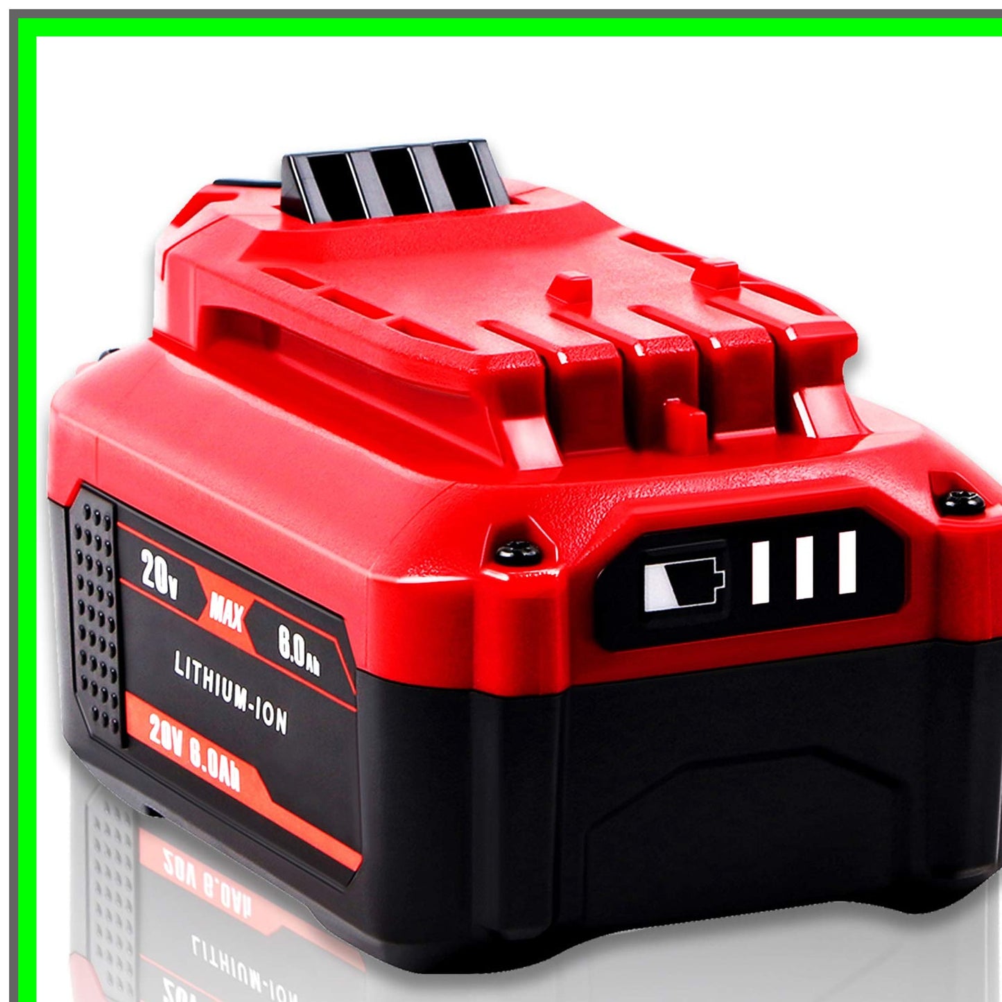 High Capacity 6.0Ah 20V Replacement Battery for V20 Cordless Tools