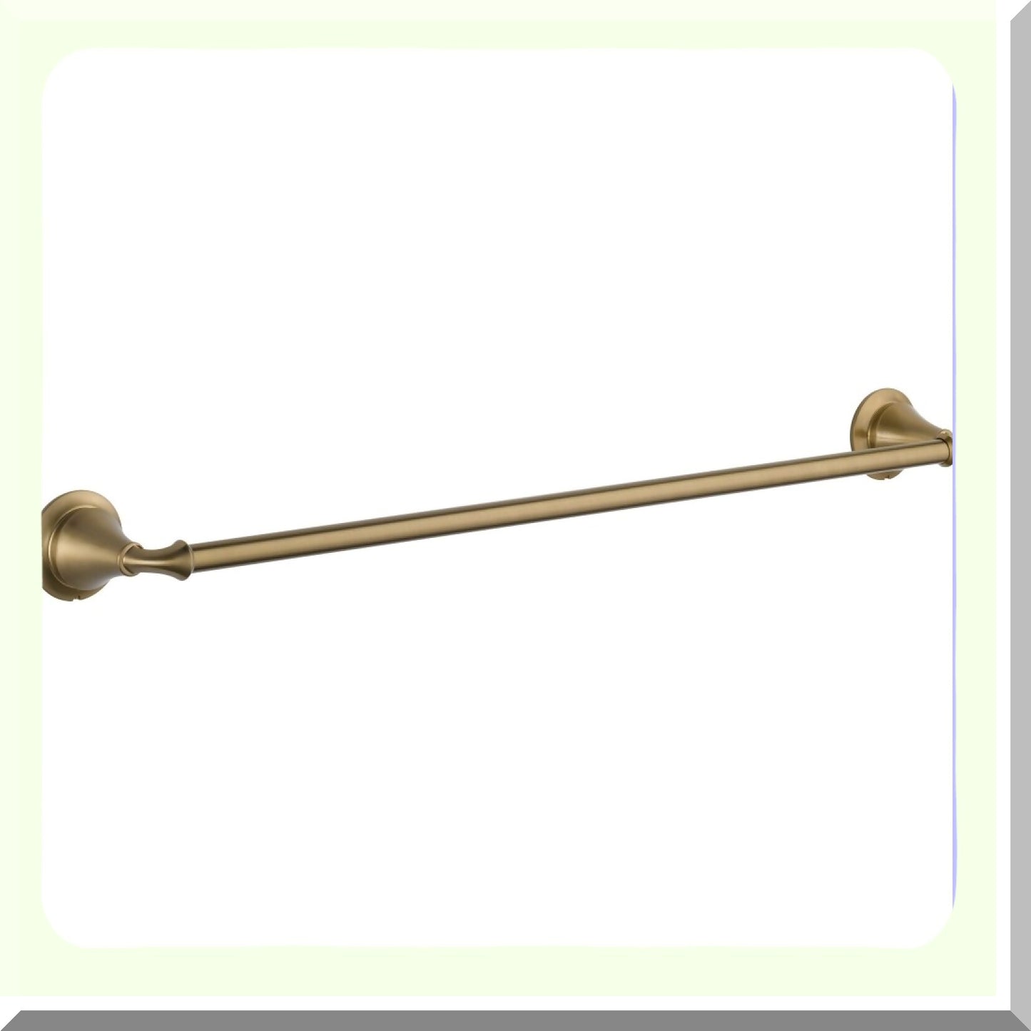 79424-CZ Linden Wall Mounted 24 in. Towel Bar in Champagne Bronze
