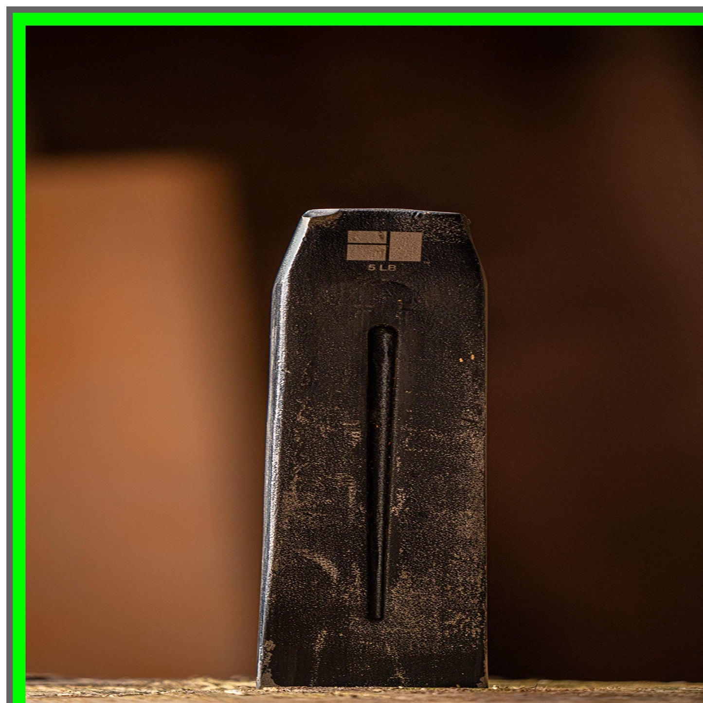 Heavy Duty 5 Pound Log Splitter Tool for Efficient Wood Chopping and Felling