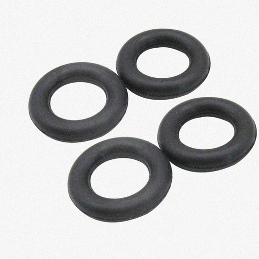 4PCS White Rubber Tire Rings for Sewing Machines